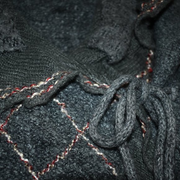 SOLD 🦋 FORLA PARIS Wrap Knit Cardigan Sweater - Picture 10 of 16